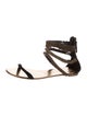 Giuseppe Zanotti Suede Gladiator Sandals