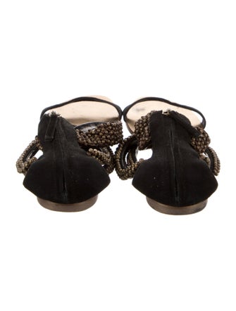 Giuseppe Zanotti Suede Gladiator Sandals