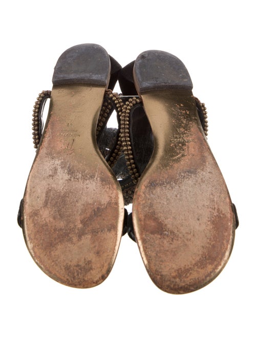 Giuseppe Zanotti Suede Gladiator Sandals