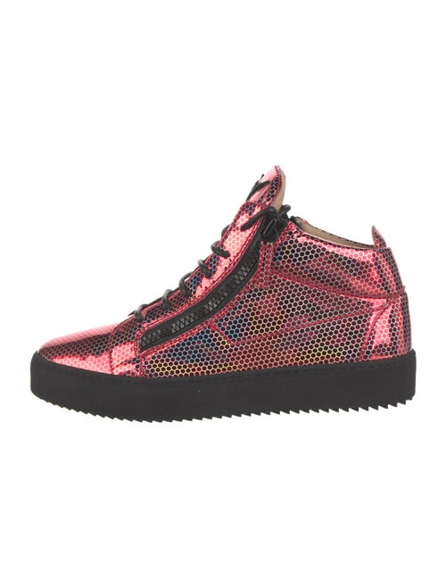 Giuseppe Zanotti Leather Printed Sneakers