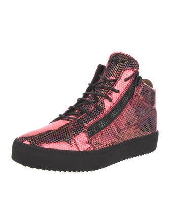 Giuseppe Zanotti Leather Printed Sneakers