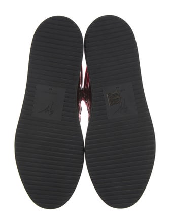 Giuseppe Zanotti Leather Printed Sneakers