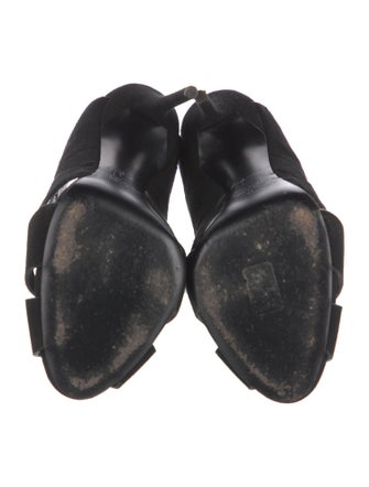 Giuseppe Zanotti Suede Cutout Accent Mules