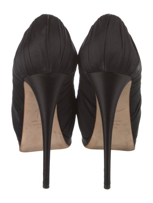 Giuseppe Zanotti Satin Bow Accents Pumps