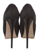 Giuseppe Zanotti Satin Bow Accents Pumps