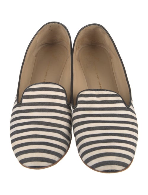 Giuseppe Zanotti Striped Ballet Flats