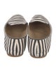 Giuseppe Zanotti Striped Ballet Flats