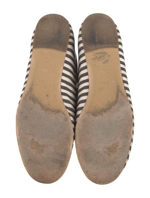 Giuseppe Zanotti Striped Ballet Flats