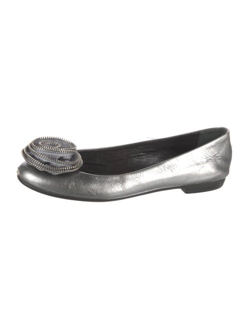Giuseppe Zanotti Leather Flats