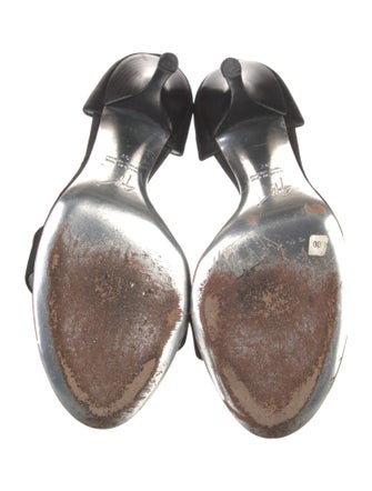 Giuseppe Zanotti Satin Crystal Embellishments Sandals