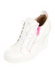 Giuseppe Zanotti Leather Wedge Sneakers