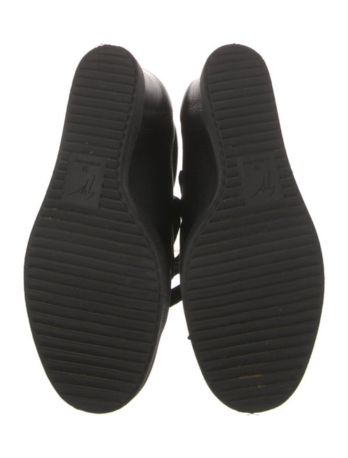 Giuseppe Zanotti Leather Wedge Sneakers