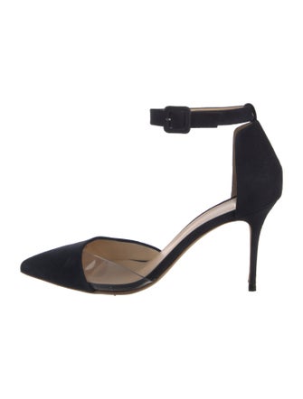 Giuseppe Zanotti Suede D'Orsay Pumps