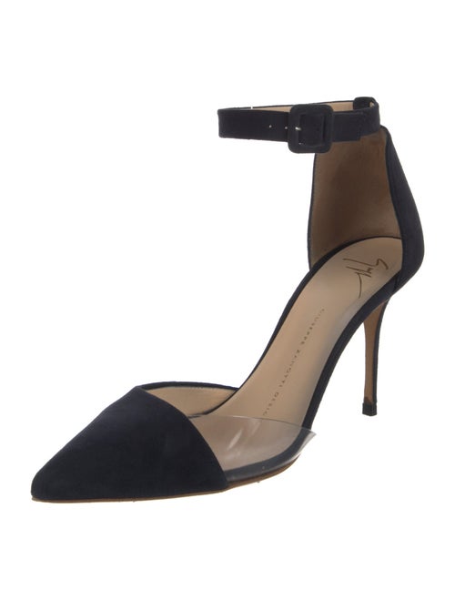 Giuseppe Zanotti Suede D'Orsay Pumps
