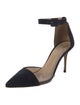Giuseppe Zanotti Suede D'Orsay Pumps