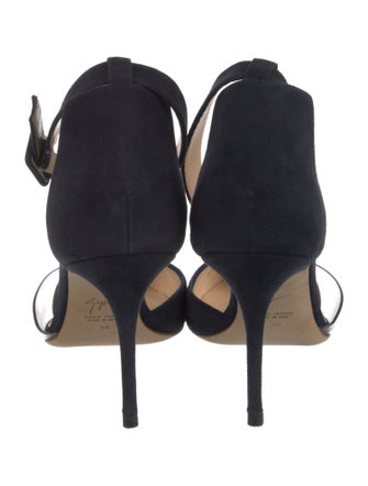 Giuseppe Zanotti Suede D'Orsay Pumps