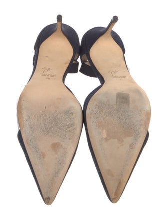 Giuseppe Zanotti Suede D'Orsay Pumps