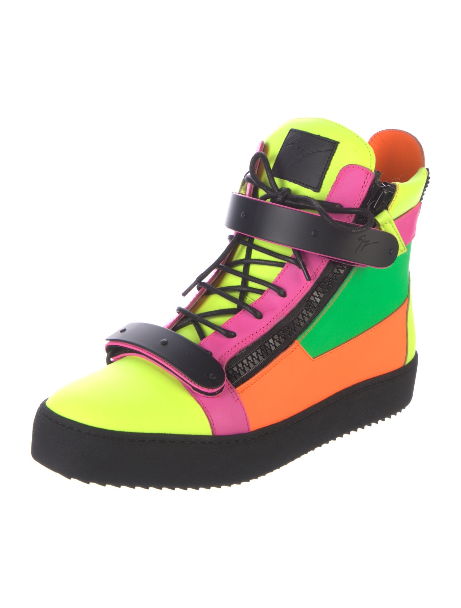 Giuseppe Zanotti Leather Sneakers w/ Tags