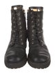 Giuseppe Zanotti Leather Combat Boots