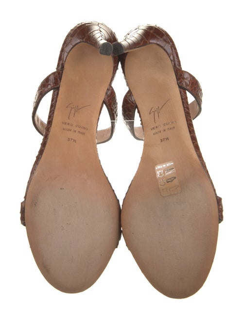 Giuseppe Zanotti Crocodile Slides