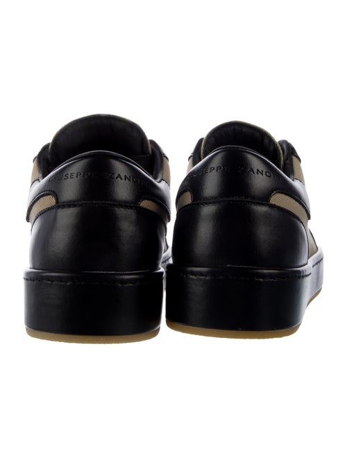 Giuseppe Zanotti Leather Colorblock Pattern Sneakers