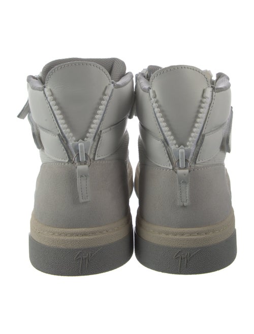 Giuseppe Zanotti Spike Accents Leather Sneakers