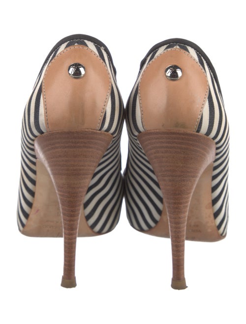 Giuseppe Zanotti Canvas Striped Pumps
