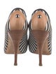 Giuseppe Zanotti Canvas Striped Pumps