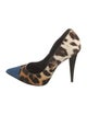 Giuseppe Zanotti Ponyhair Animal Print Pumps