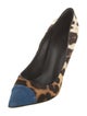 Giuseppe Zanotti Ponyhair Animal Print Pumps
