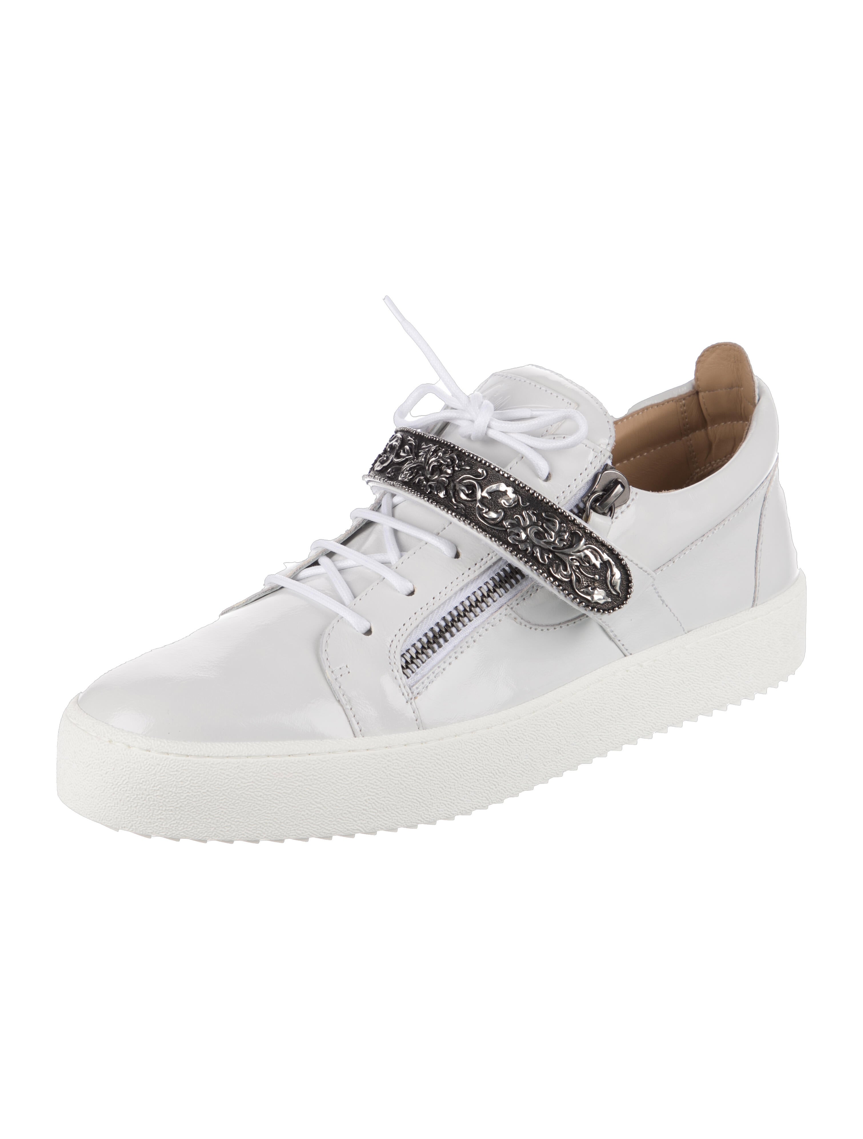 Giuseppe Zanotti Leather Sneakers w/ Tags