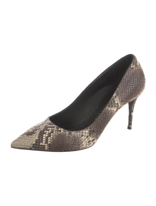 Giuseppe Zanotti Leather Animal Print Pumps