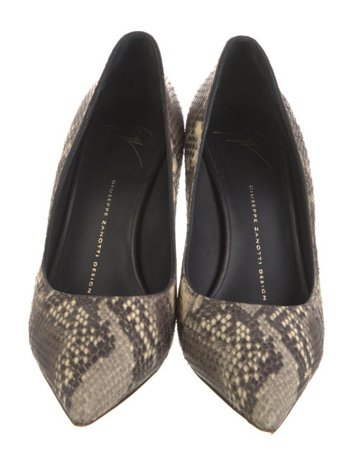 Giuseppe Zanotti Leather Animal Print Pumps