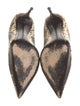 Giuseppe Zanotti Leather Animal Print Pumps