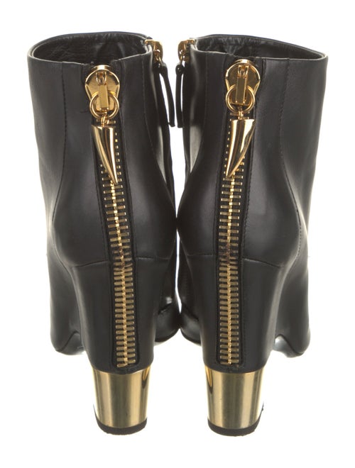 Giuseppe Zanotti Leather Colorblock Pattern Boots