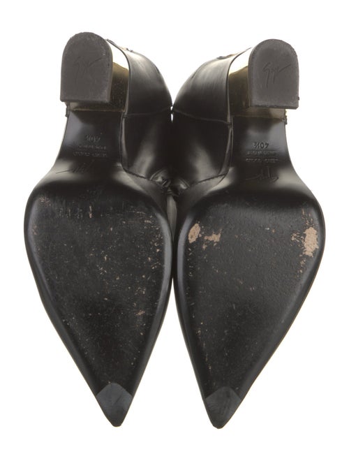 Giuseppe Zanotti Leather Colorblock Pattern Boots