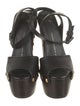 Giuseppe Zanotti Leather Studded Accents Slingback Sandals