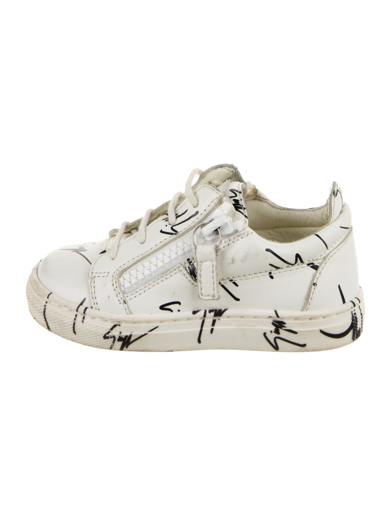 Giuseppe Zanotti Toddler Boys' Leather Low Top Sneaker