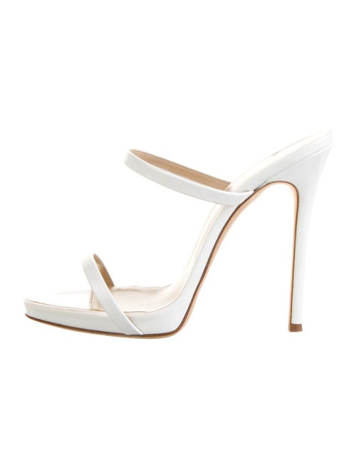 Giuseppe Zanotti Patent Leather Slides