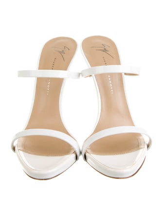 Giuseppe Zanotti Patent Leather Slides