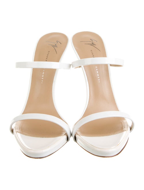Giuseppe Zanotti Patent Leather Slides
