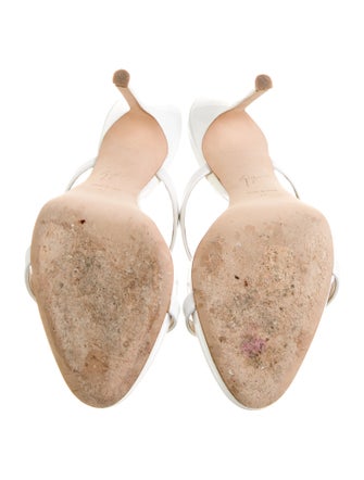 Giuseppe Zanotti Patent Leather Slides