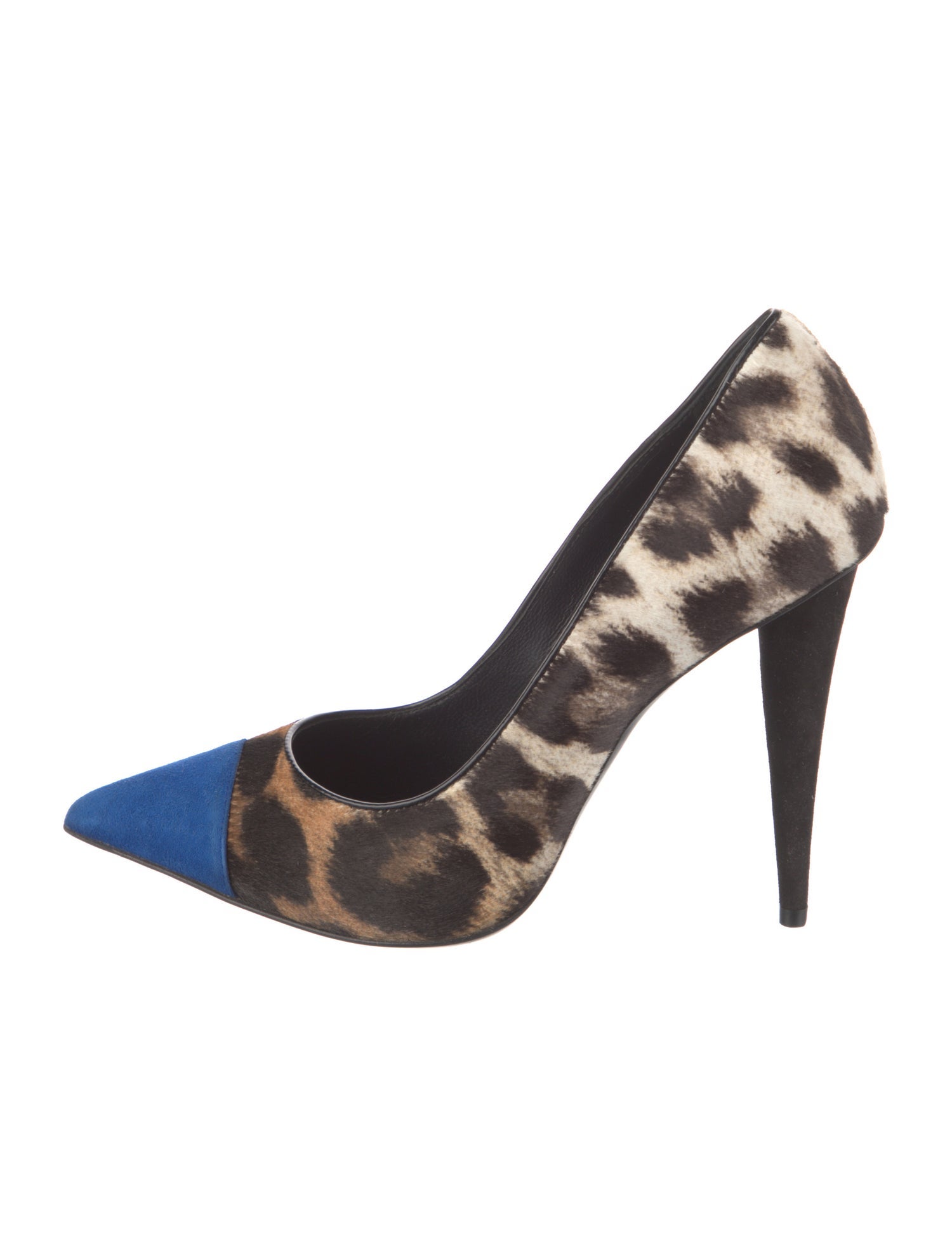 Giuseppe Zanotti Ponyhair Animal Print Pumps