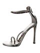 Giuseppe Zanotti Leather Crystal Embellishments Sandals