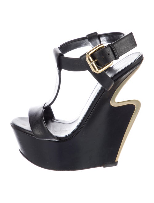 Giuseppe Zanotti Leather T-Strap Sandals