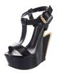 Giuseppe Zanotti Leather T-Strap Sandals