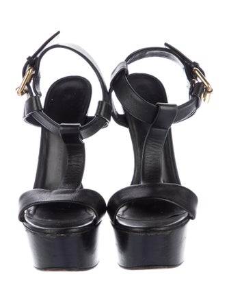 Giuseppe Zanotti Leather T-Strap Sandals
