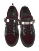 Giuseppe Zanotti Velvet Colorblock Pattern Sneakers