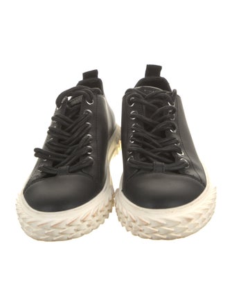 Giuseppe Zanotti Leather Colorblock Pattern Sneakers