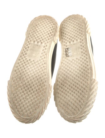 Giuseppe Zanotti Leather Colorblock Pattern Sneakers